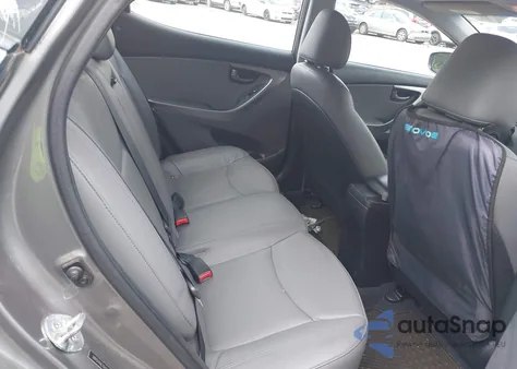 2013 Hyundai Elantra Limited z USA, uszkodzony, nr VIN 5NPDH4AE1DH184160